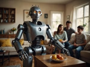 Lavoro domestico - Foto di Frank Rietsch da Pixabay - robotics-8853722_1280