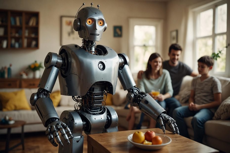 Lavoro domestico - Foto di Frank Rietsch da Pixabay - robotics-8853722_1280