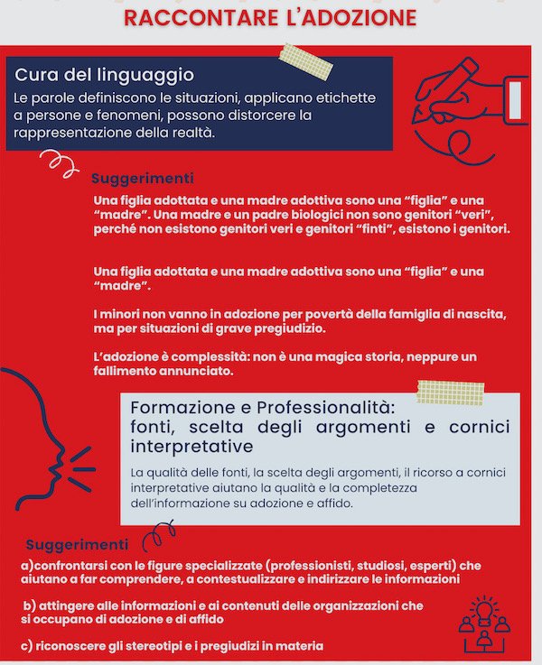 Raccontare l'adozione - Linee Guida per Giornalisti e Scrittori