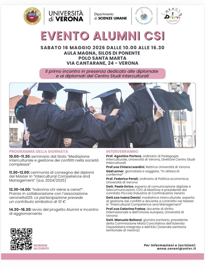 Alumni CSI 2026 - Master CSI - Università di Verona